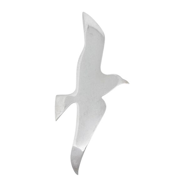 Vintage International Sterling Silver 925 Seagull Bird Pin Brooch - Picture 1 of 8